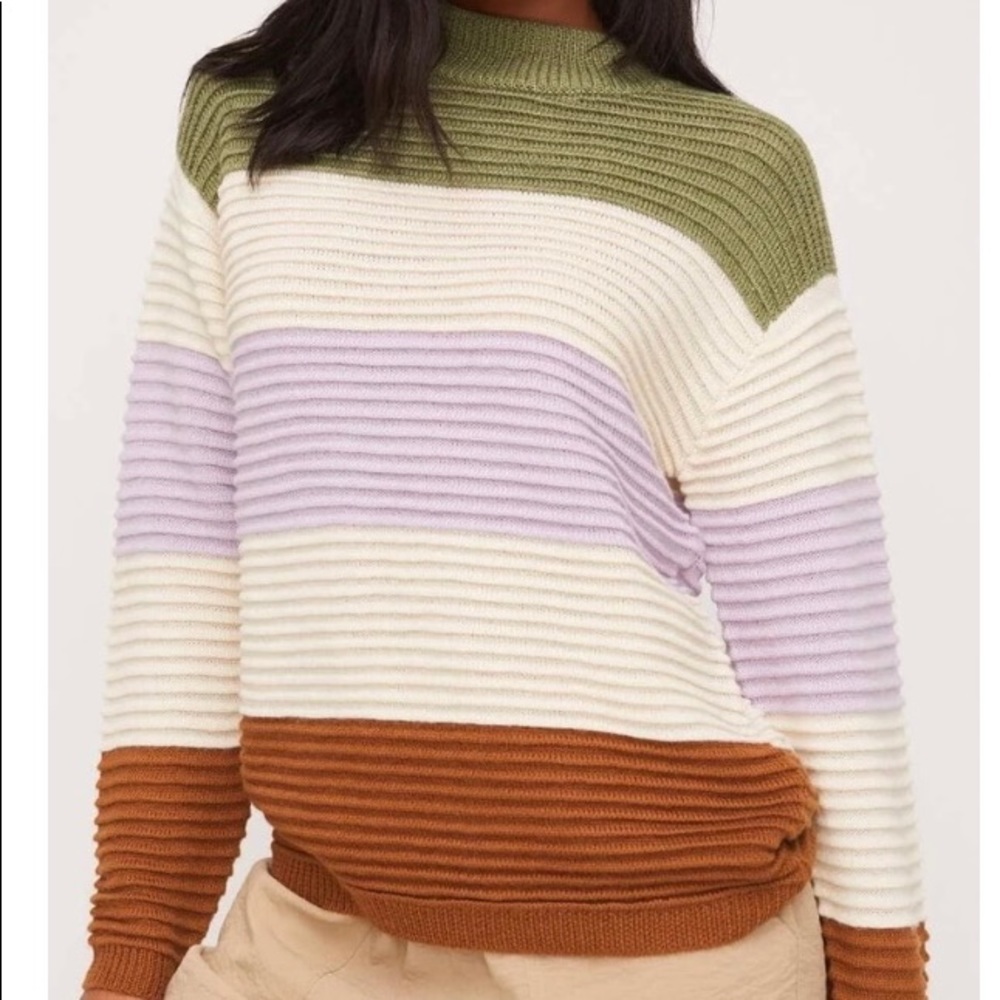 Color block sweater - new with tags